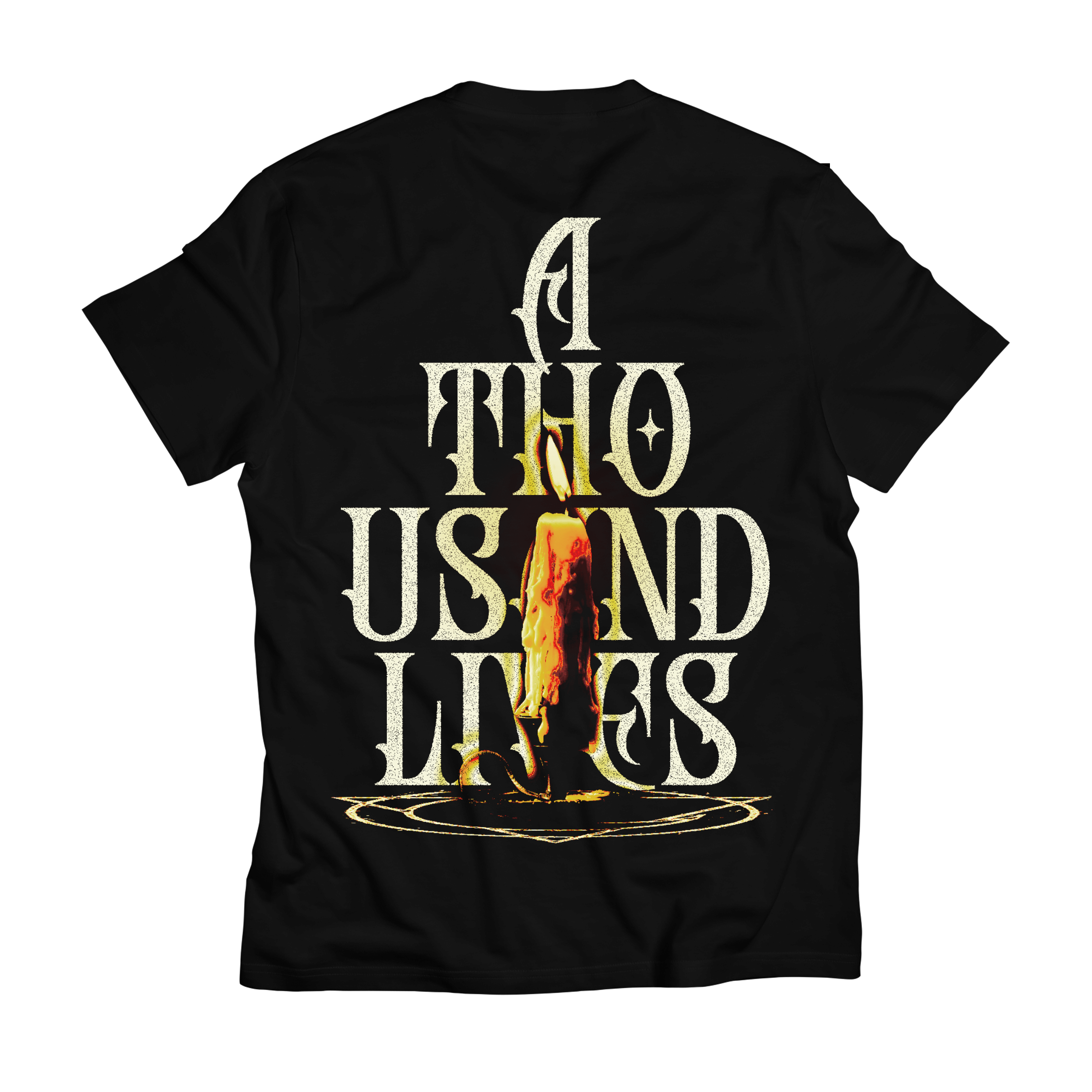 A Thousand Lives Candle Tee