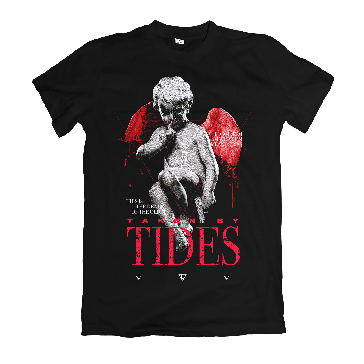 Death of The Old Me Angel Tee