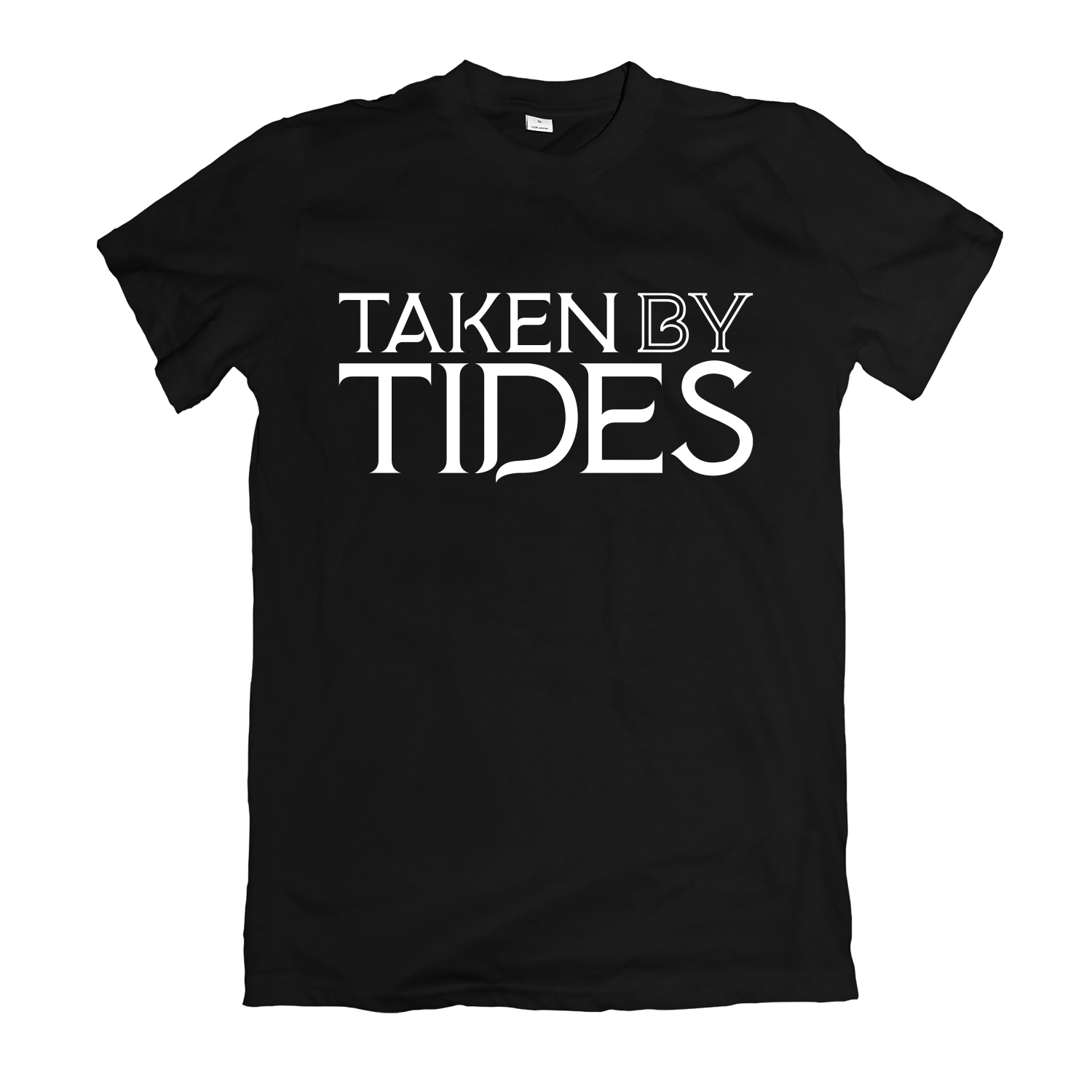 White Logo Tee
