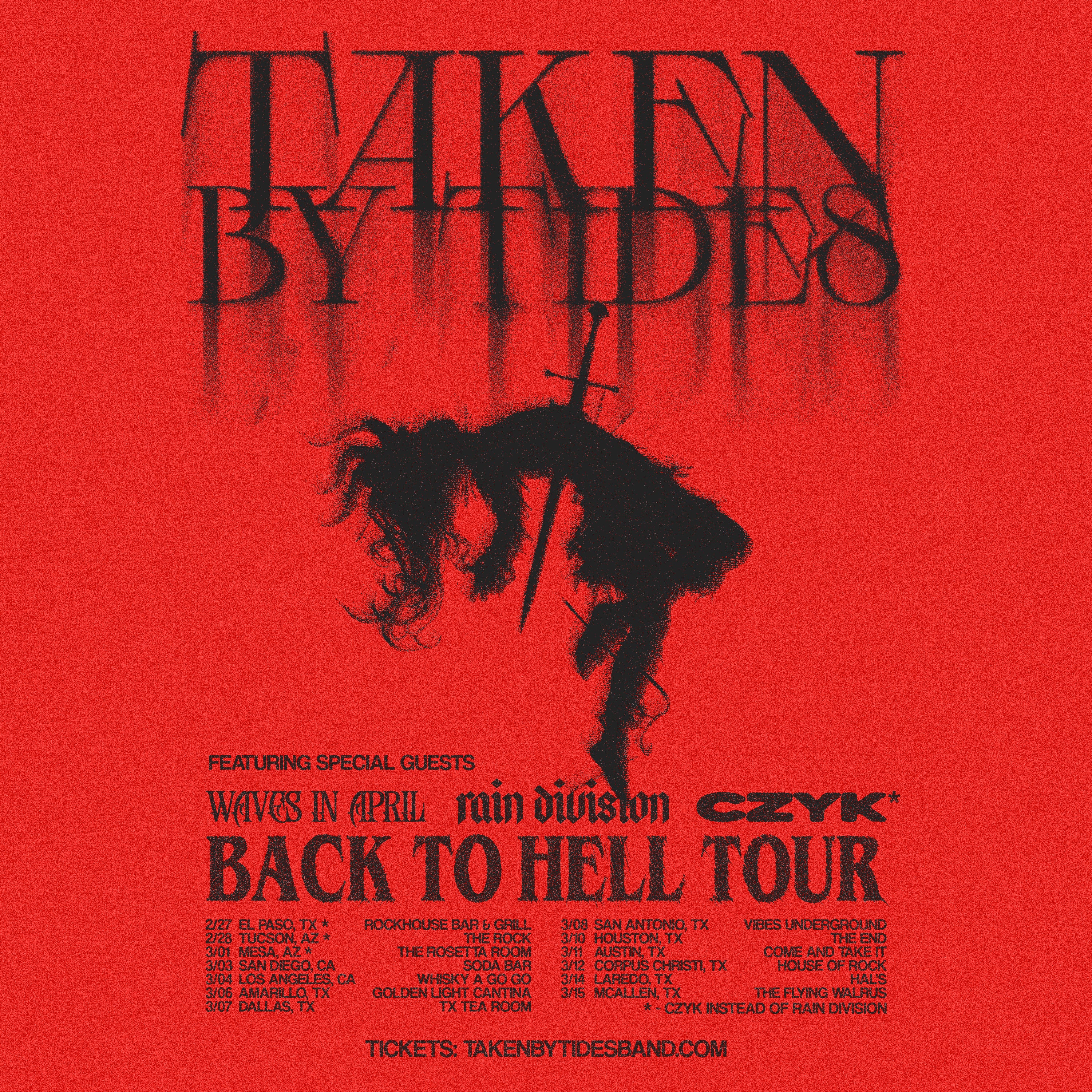 03-06-25 - Amarillo, TX - BACK TO HELL TOUR TICKETS